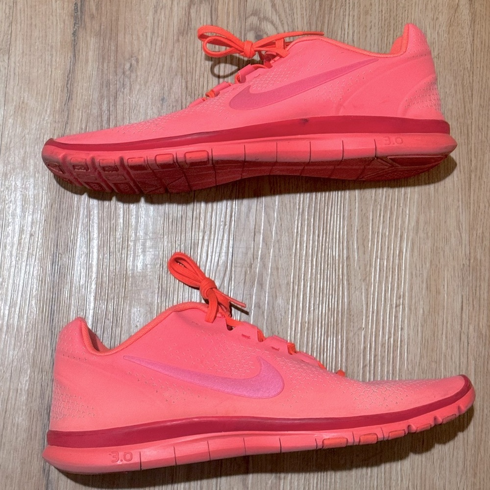 Nike Free 3.0 Advantage | Pink/Punch | Size 12 Women's, Size 10.5 Men's